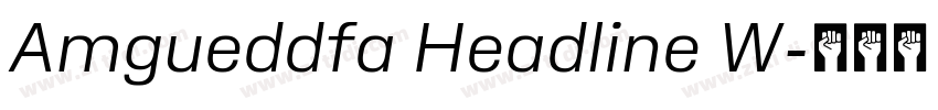 Amgueddfa Headline W字体转换